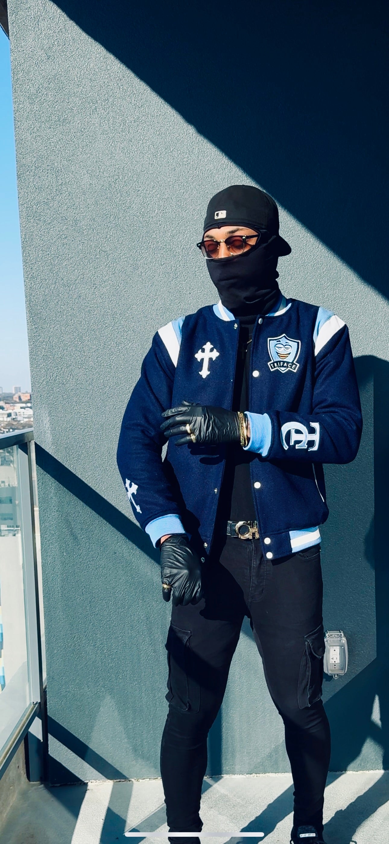 The TFC Premium "UNC-23" Varsity Jacket