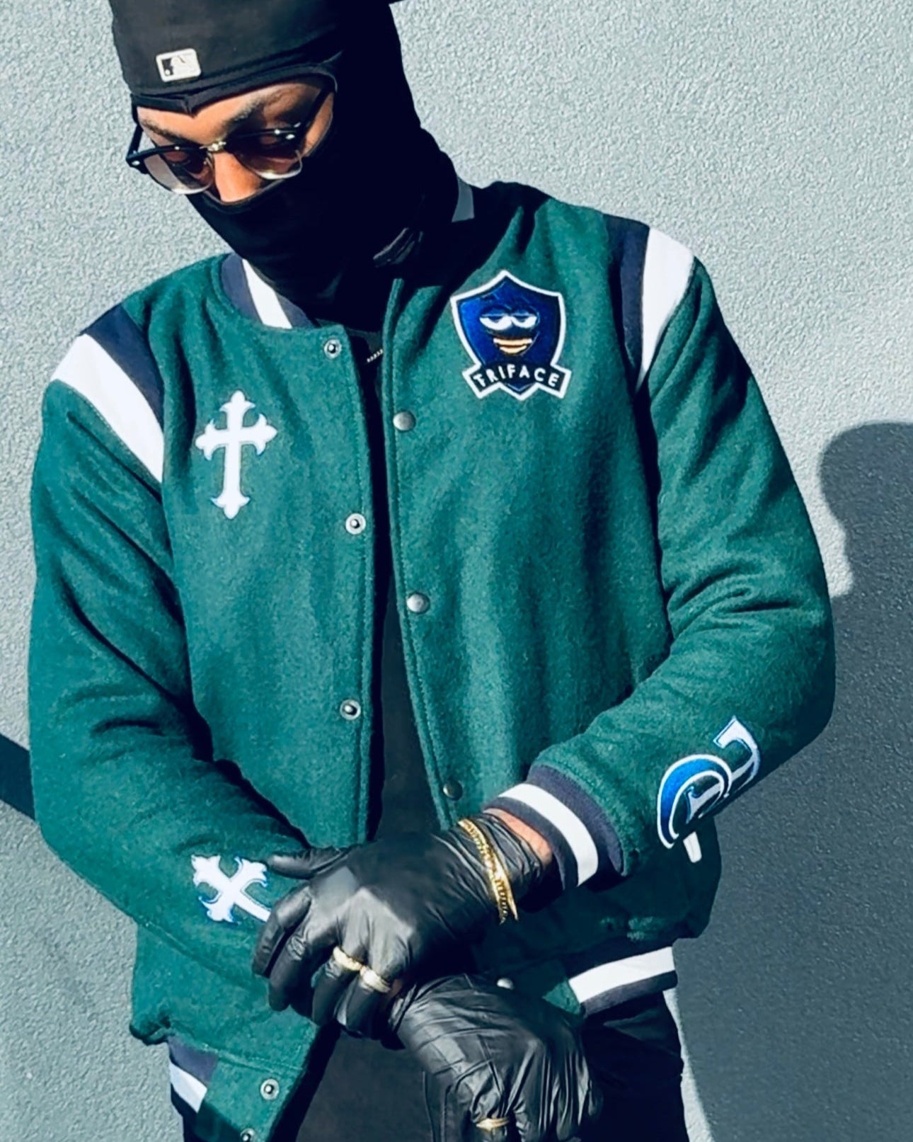 The TFC Premium "Forest Nights" Varsity Jacket