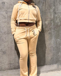 "VANILLA MOCHA" Women's Flared Jogger
