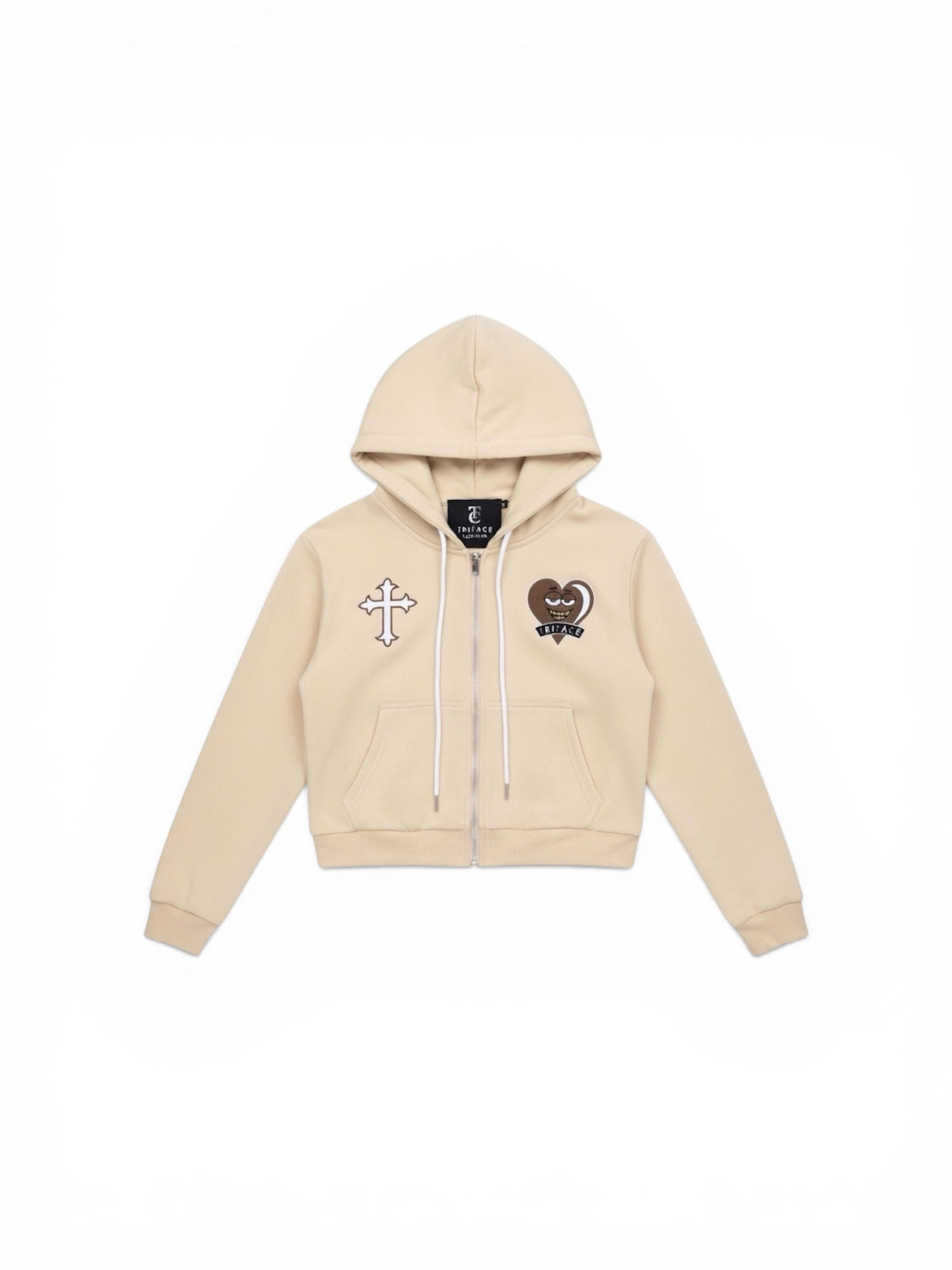 "VANILLA MOCHA" Women's Zip Up Hoodie