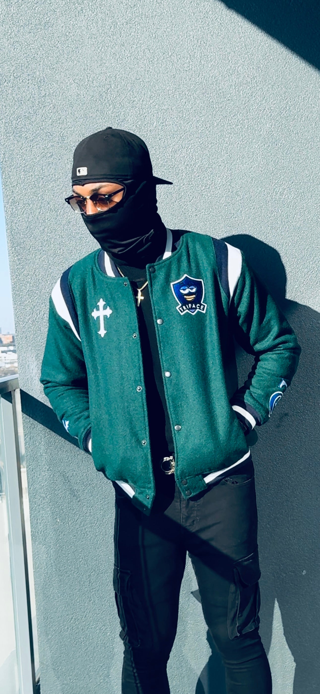 The TFC Premium "Forest Nights" Varsity Jacket