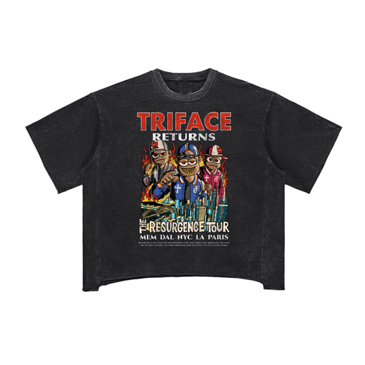 TRIFACE City Tour "THE RESURGENCE V1" Graphic Tee
